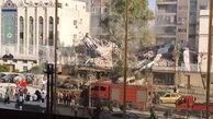 حمله هوایی اسرائیل به ساختمان مجاور سفارت ایران در دمشق