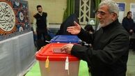حضور سردار قاآنی در انتخابات 1402