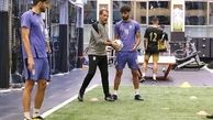 بازیکن استقلال به بازی مقابل گل گهر می‌رسد