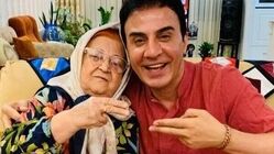 عمو پورنگ سوگوار مادرش شد