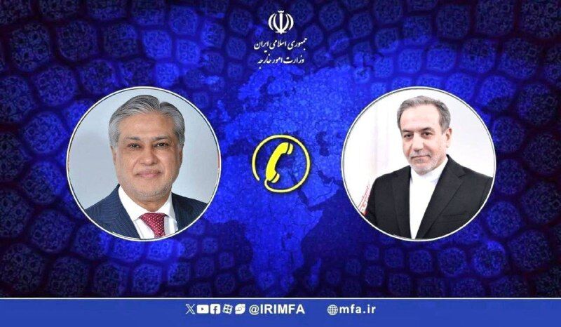 گفتگوی تلفنی عراقچی و وزیر خارجه پاکستان
