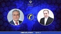 گفتگوی تلفنی وزرای امور خارجه ایران و پاکستان 