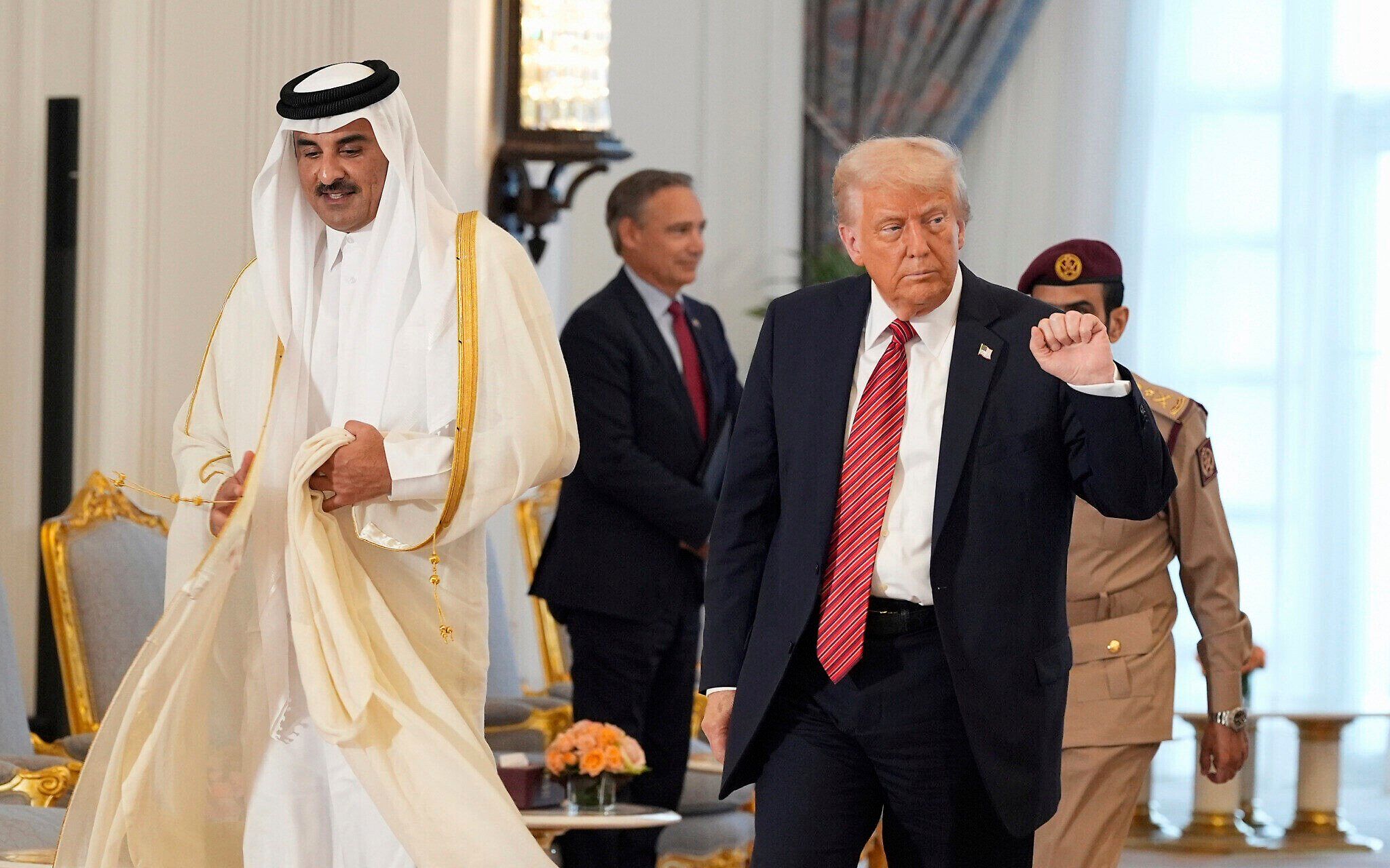ترامپ با امیر قطر دیدار خواهد کرد