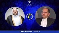 گفتگوی تلفنی معاون وزارت امور خارجه ایران با وزیر مشاور در وزارت خارجه قطر