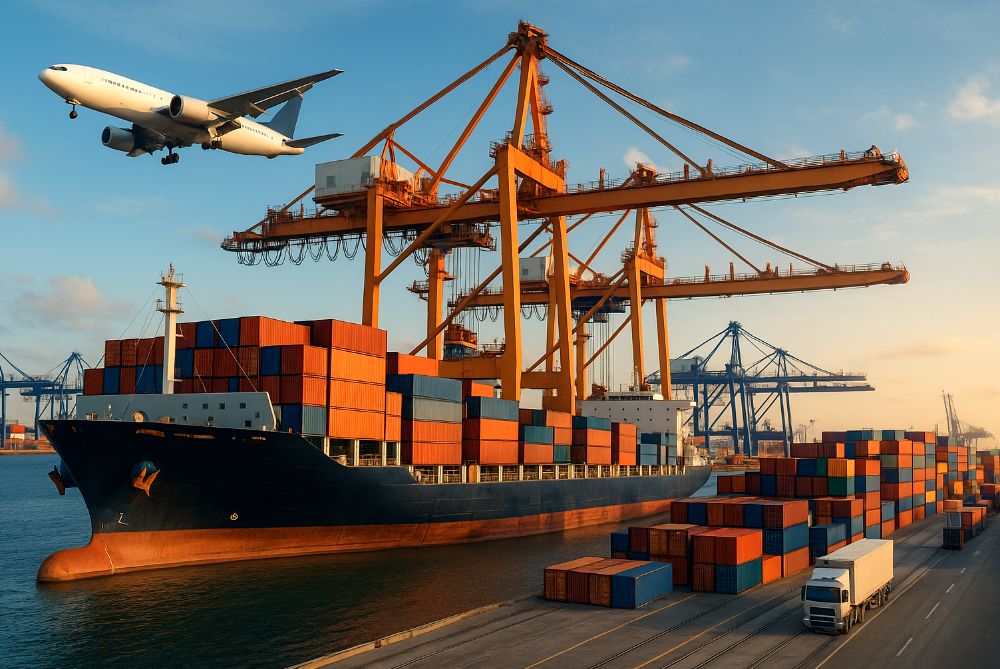 بررسی روش‌های حمل کالا از چین به امارات متحده عربی؛ یک راهنمای واقعی برای واردکنندگان