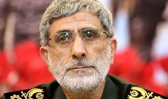 پیام قاآنی به رهبر انقلاب: جبهه مقاومت بر ادامه مسیر تأکید کرد