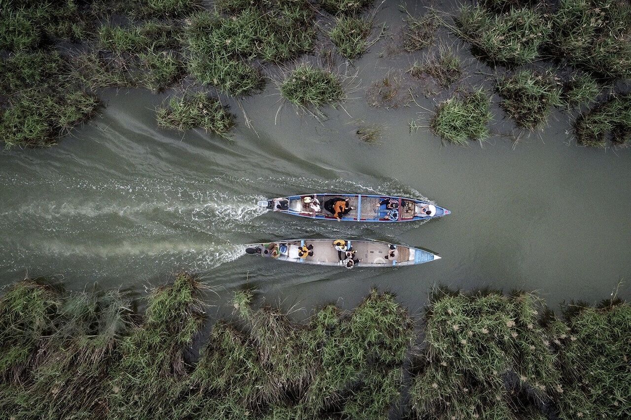 خشک شدن ۵۸ درصد از مساحت تالاب شادگان