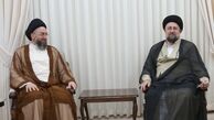 عمار حکیم در دیدار با حسن خمینی: اگر ایران در نبرد با رژیم صهیونیستی تضعیف شود، همه منطقه ضرر خواهد کرد