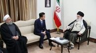 کاغذهایی که نخست وزیر ژاپن در جلسه با رهبر انقلاب در دست داشت چه بود؟