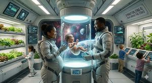 نسل آینده بشر ممکن است در فضا متولد شود