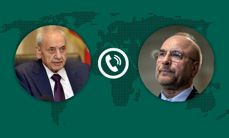 بررسی آخرین تحولات منطقه در رایزنی تلفنی قالیباف و نبیه بری