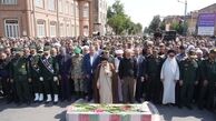 تشییع پیکر سردار شهید نارنجی در ارومیه
