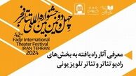 جشنواره فجر آثار راه‌یافته به رادیوتئاتر و تله‌تئاتر را معرفی کرد