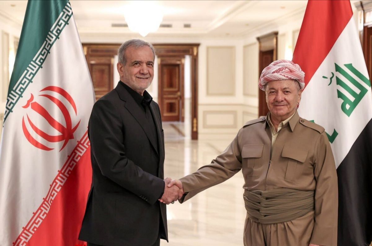 مسعود بارزانی: جلسه دیدار با پزشکیان عالی بود