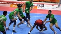مردان کبدی ایران به دومین پیروزی خود رسیدند