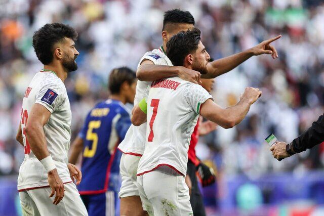 عکس | نمایی جالب از خوشحالی اهالی رسانه از برد ایران
