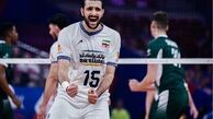 پاسور تیم ملی والیبال راهی بیمارستان شد