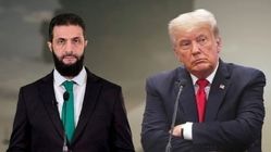 دیدار رئیس‌جمهور آمریکا و سرکرده تحریرالشام پشت درهای بسته