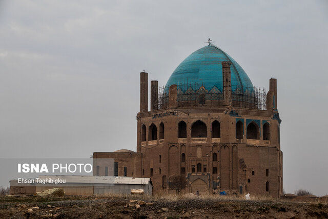 قسمت‌هایی از گورستان سلطنتی ایلخانی در گنبد سلطانیه کشف شد