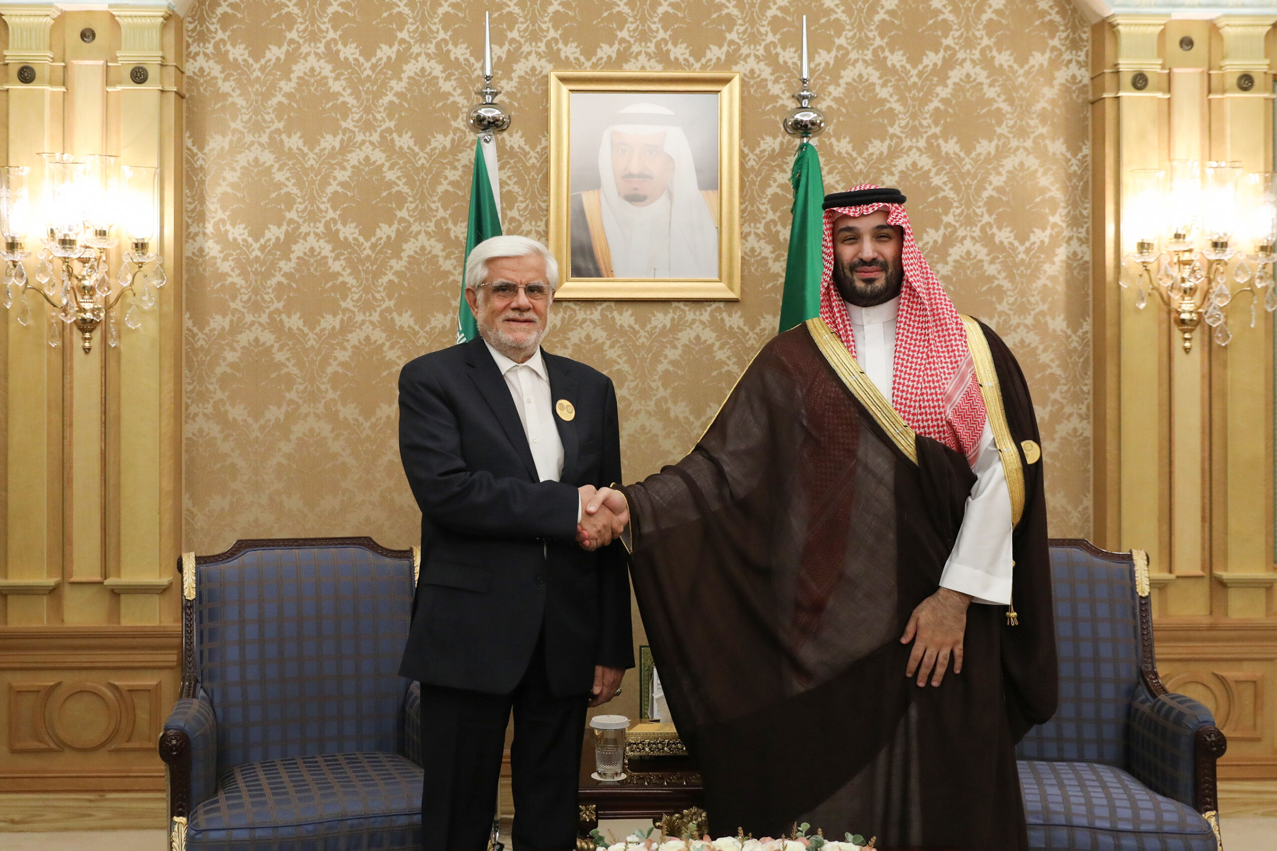 دعوت عارف از بن‌سلمان برای سفر به ایران