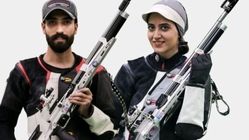 تیم میکس تفنگ ۱۰ متر ایران در آسیا چهارم شد