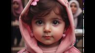 تصویر ویژه دختر کاپشن صورتی در دیدار امروز رهبر انقلاب